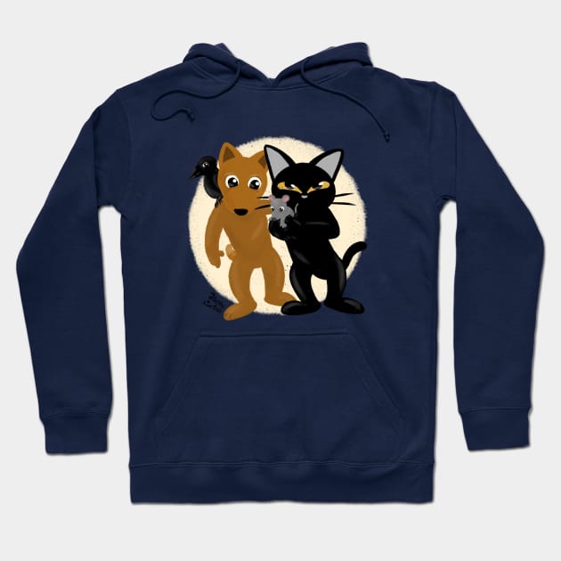 Always best friends Hoodie by BATKEI